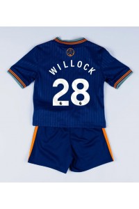 Fotbalové Dres Newcastle United Joe Willock #28 Dětské Třetí Oblečení 2025-26 Krátký Rukáv (+ trenýrky)